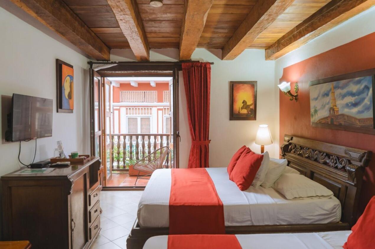 Hotel Don Pedro De Heredia Cartagena Bagian luar foto